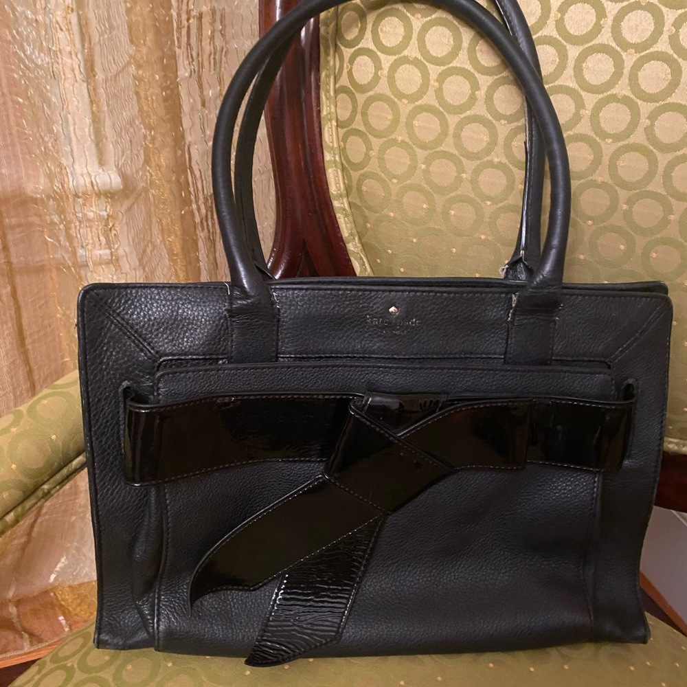 Kate Spade leather bag with bow